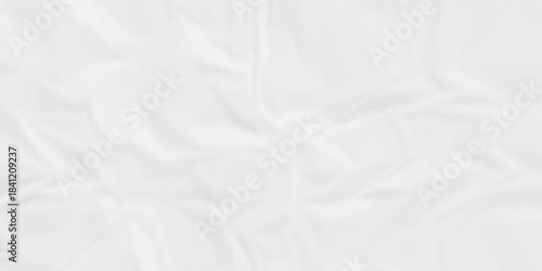 White crumpled paper texture. white crumpled paper texture sheet background. Wrinkled paper texture.	