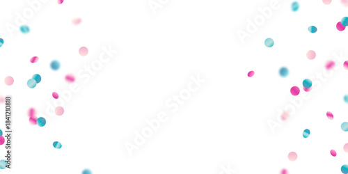 Confetti background Stunning colors that zigzag down for the celebration. Festive decoration vector illustration