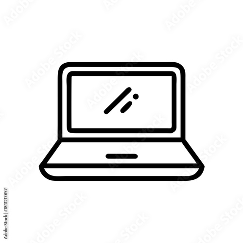 Lifestyle laptop icon transparent background