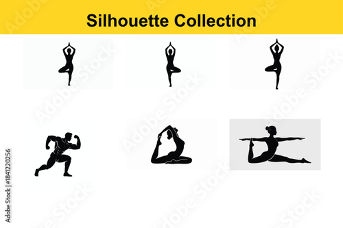 Dynamic Silhouette Action,Dance Collection,yoga,gym Collection