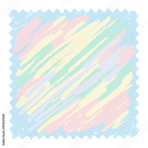 Pastel diagonal brush strokes background