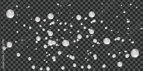 Transparent Water Droplets Overlay – Realistic Liquid Drops, Wet Effect, Condensation Texture for Photo Editing, Design, Rain and Moisture Background Elements
