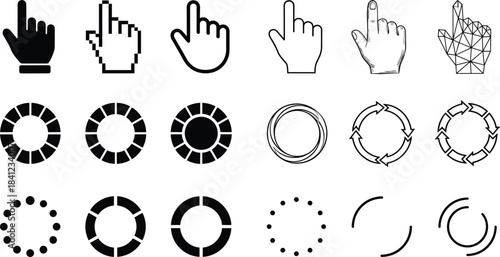 Business Career and Professional Achievement Line Icons Set, Job Promotion, Goal Success, Education, Teamwork, Decision Making, Vector Outline Illustration