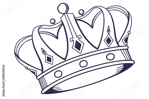 Crown vector illustration icon design