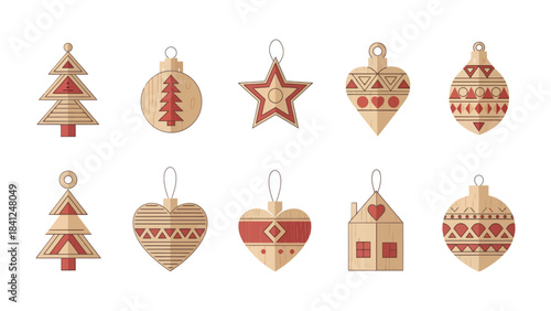 Festive Ornaments: A collection of exquisitely designed ornaments, each embodying the spirit of celebration and joy, ready to adorn a season of warmth and togetherness.