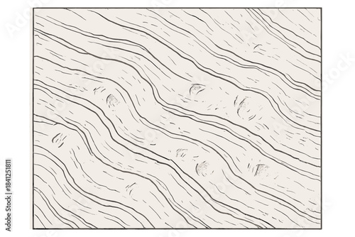 Texture Art Variations. Close-up of clay surface revealing texture lines and embedded traces of creation, first in line style with