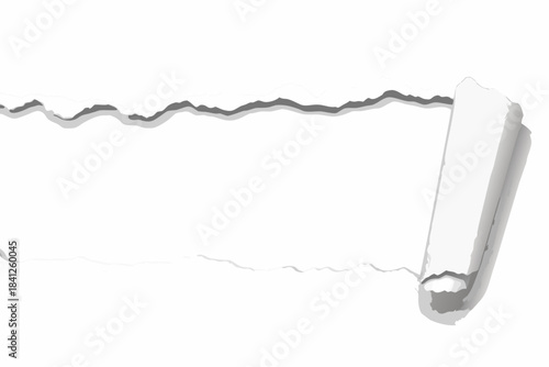 paper clip on white background