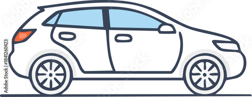 Car vector illustration icon design transport vehicle