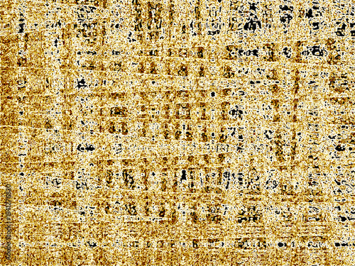 Abstract background, swirling lines, golden yellow color