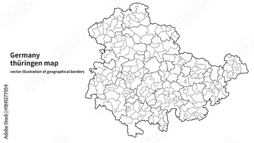 Thuringia Map – Detailed Map of Thüringen, Germany