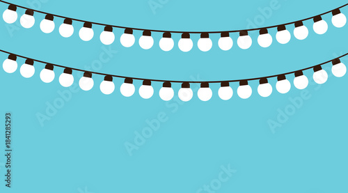 Hanging String Lights Decoration.