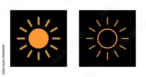 Sun Icon Design