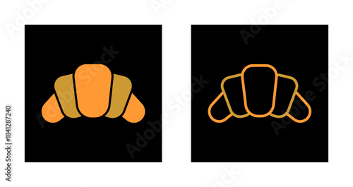 Croissant Icon Design