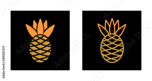 Pineapple Icon Design