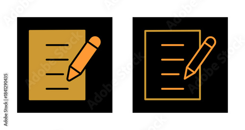 Personalized Note Icon Design
