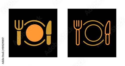Special Meal Icon Design