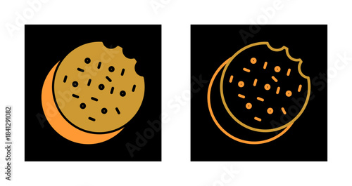 Baking Cookies Icon Design