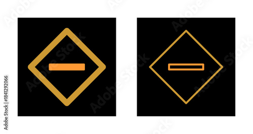 Minus Sign Icon Design