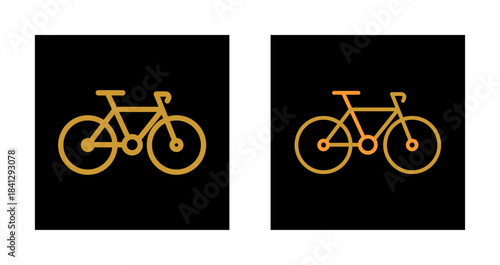 Bicyclist Icon Design