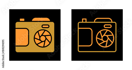 Camera Lenses Icon Design