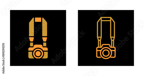 Camera Straps Icon Design