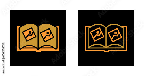 Memory Book Icon Design