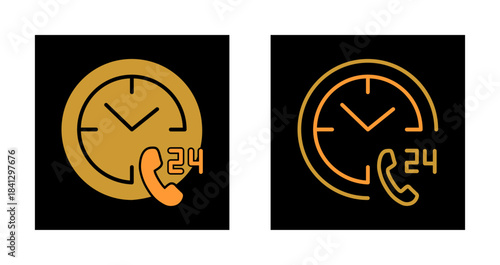 Phone Assistance Icon Design