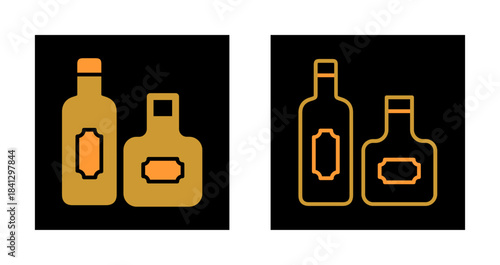 Wine Collection Icon Design