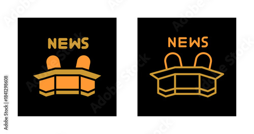 Newsroom Icon Design