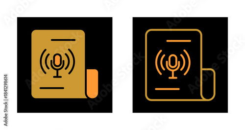Podcast Icon Design