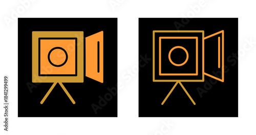 Camera Crew Icon Design