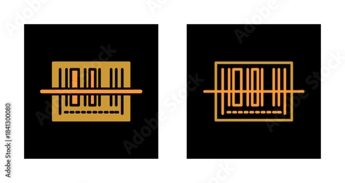 Barcode Shipping Icon Design