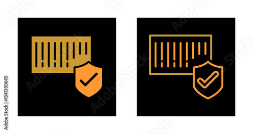 Barcode Access Icon Design