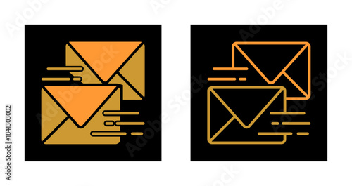 Sent Mail Icon Design