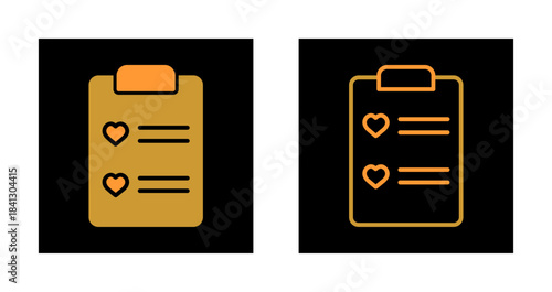Wishlist Icon Design