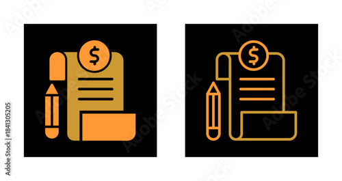Contract Icon Design