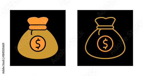Money Bag Icon Design