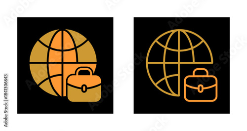 International Job Icon Design