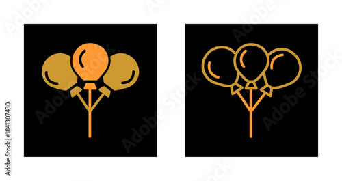 Balloons Icon Design