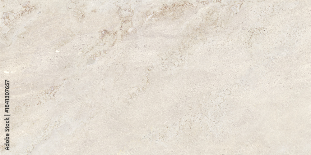 Naklejka premium Natural Italian travertine stone. High-quality marble texture for ceramic tiles and backgrounds