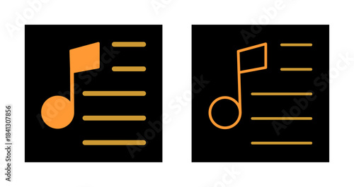 Party Playlist Icon Design