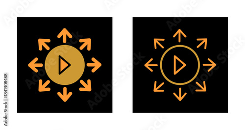 Viral Content Icon Design