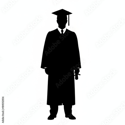 graduation man with diploma