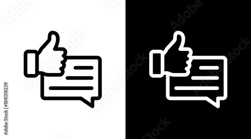 Feedback With Icon Set Design