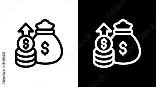 Profit With Icon Set Design