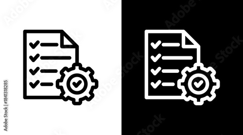 Project Management With Icon Set Design