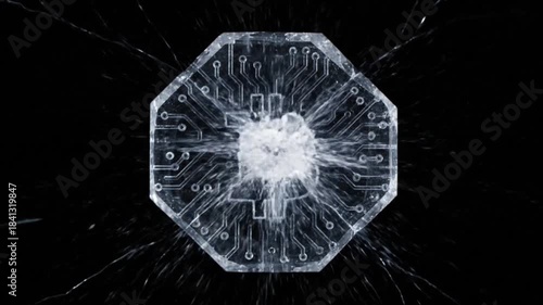 Bitcoin Market Crash and Cryptocurrency Bubble Burst Economy Crisis