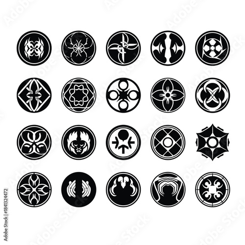 Minimal Circle Emblems