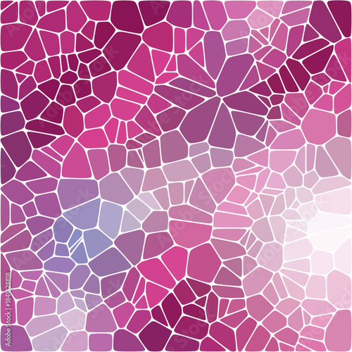 Purple background in polygonal style. Mosaic. Pebbles. Vector background. eps 10