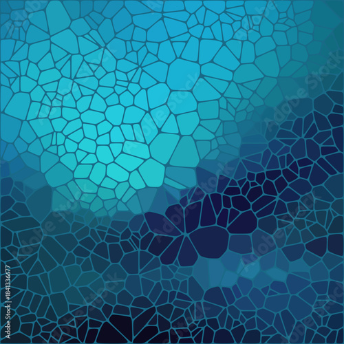 Background from blue pebbles. Presentation template. Design element. eps 10